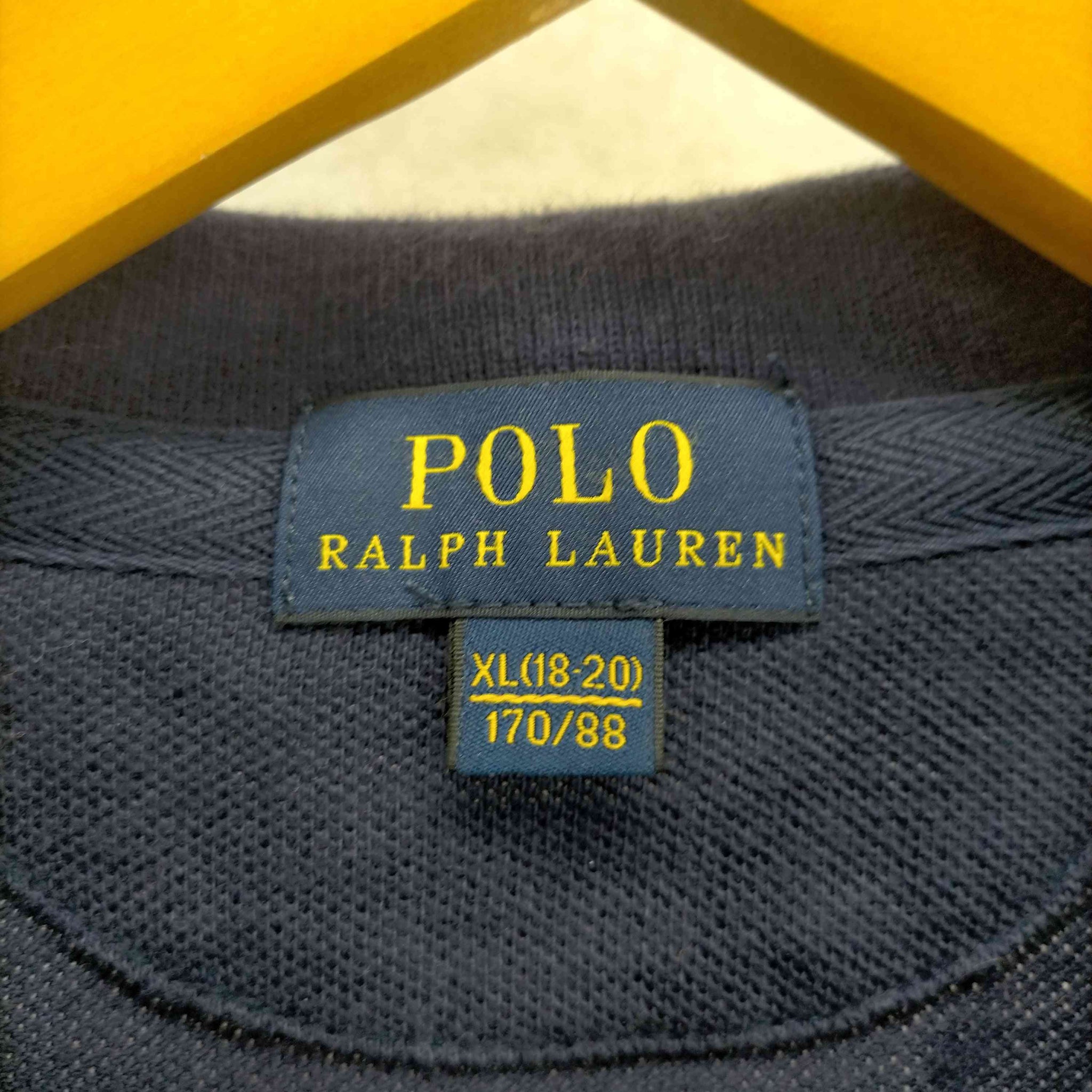 POLO RALPH LAUREN(ポロラルフローレン)00S ワッペン刺繍 ボーダーラガーシャツ