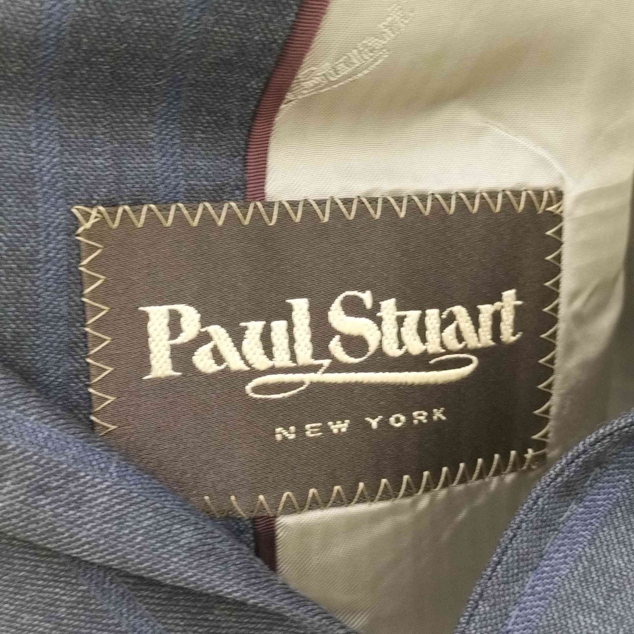 Paul Stuart(ポールスチュアート)ストライプ柄 1Bテーラードジャケット