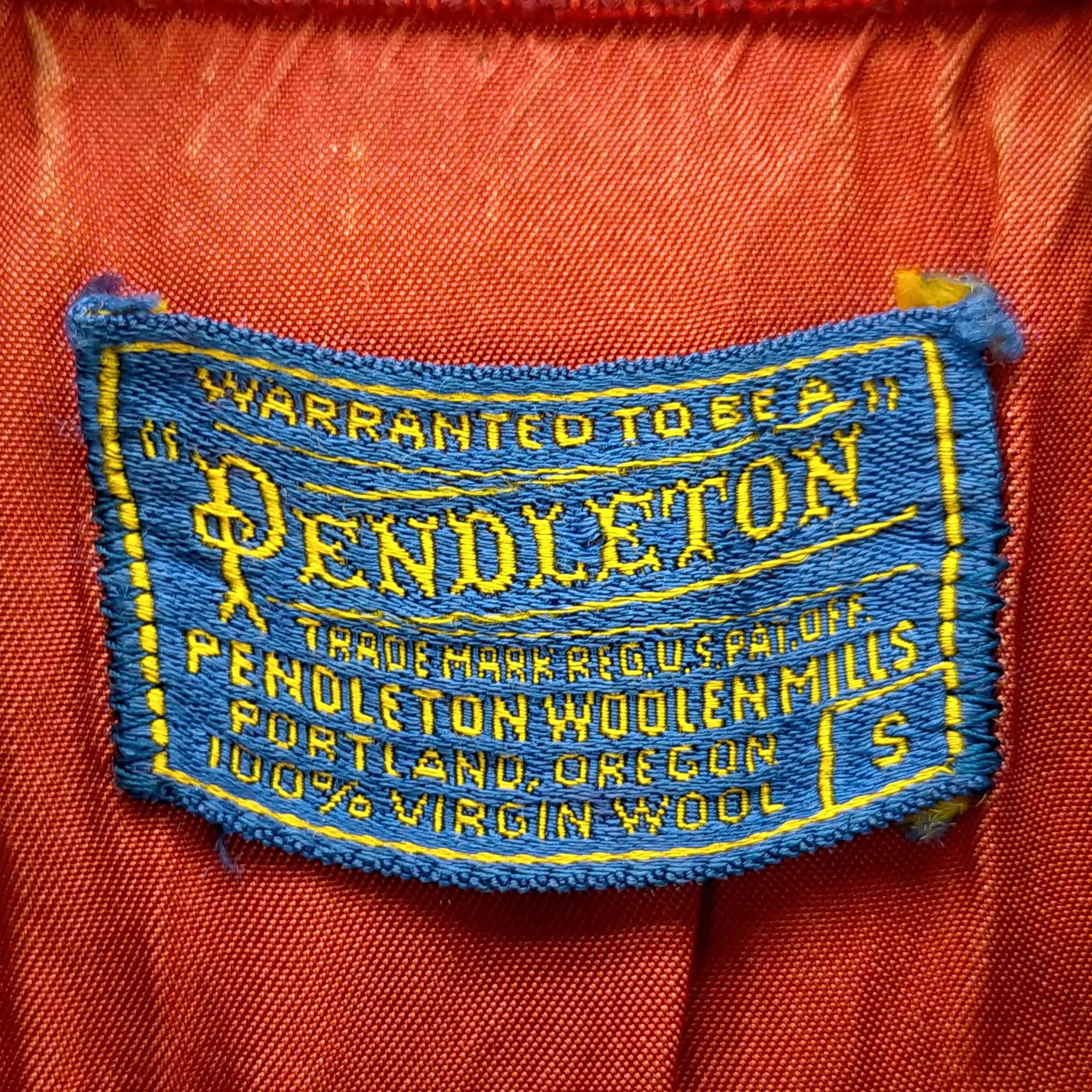 PENDLETON(ペンドルトン)50s シャドー チェック柄 オープンカラーシャツ