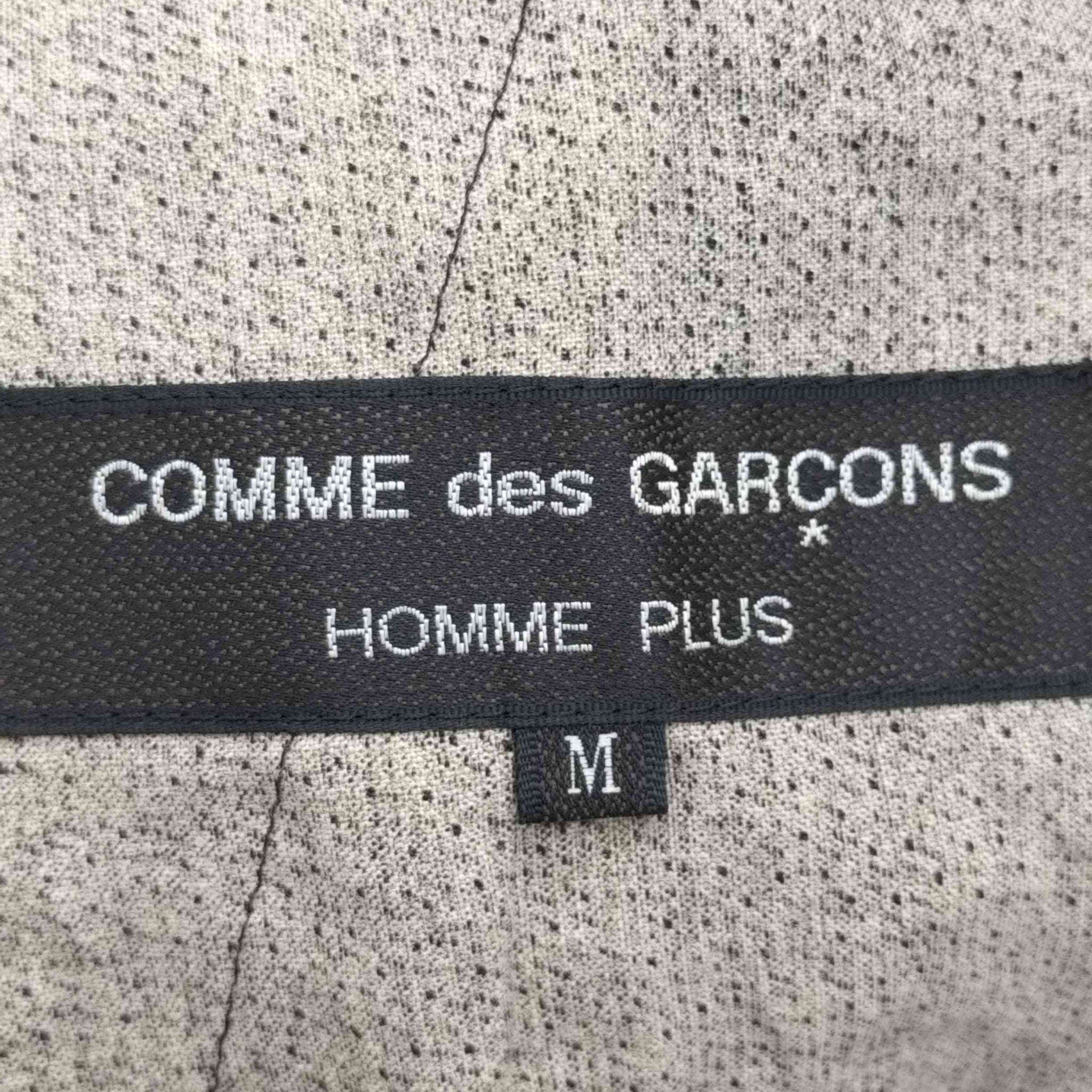 COMME des GARCONS HOMME PLUS(コムデギャルソンオムプリュス)1993AW Archives / Artist in his studio 脱色期 後身キュプラ切替 リバーシブル リネンジップアップジャケット