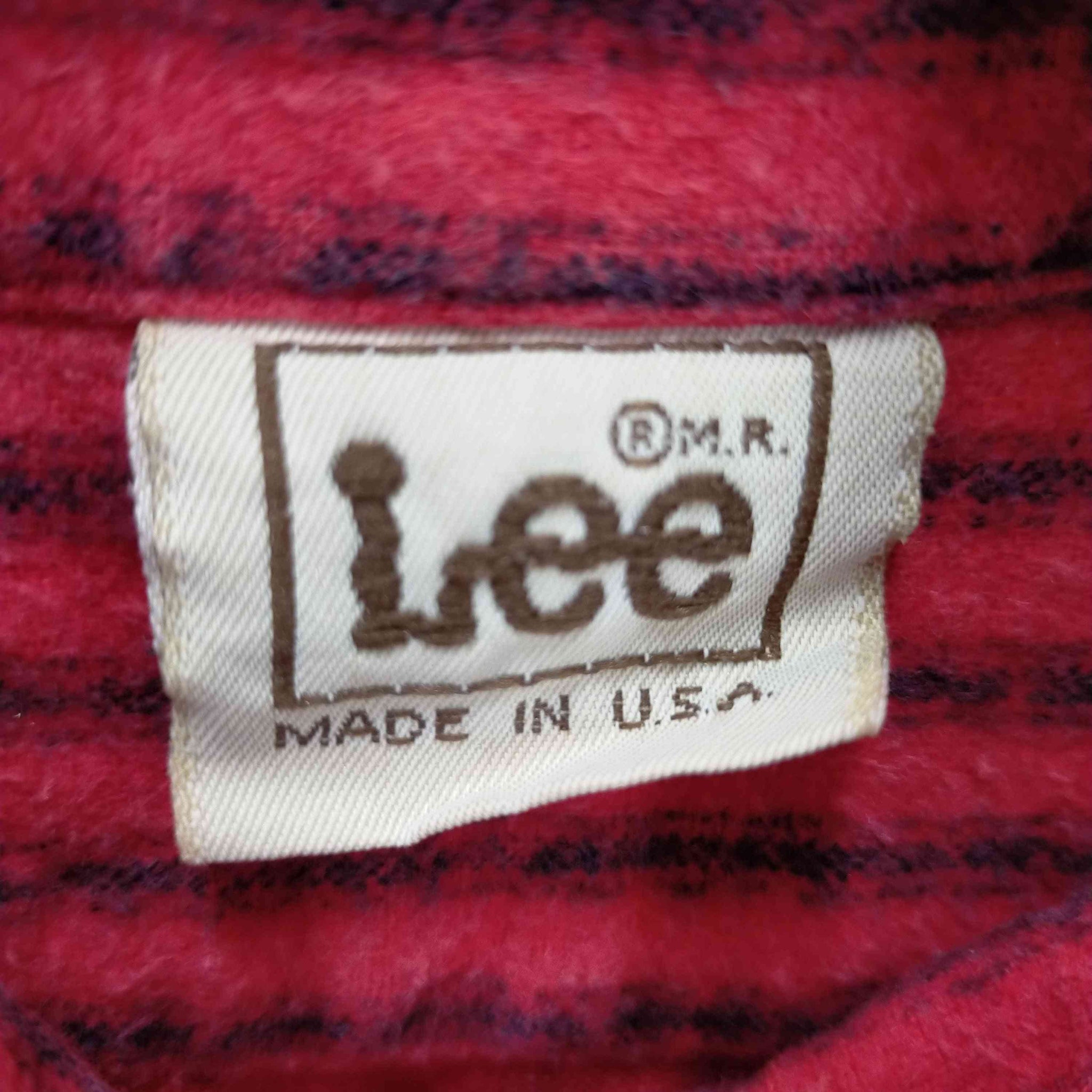 Lee(リー)ストライプコットンシャツ