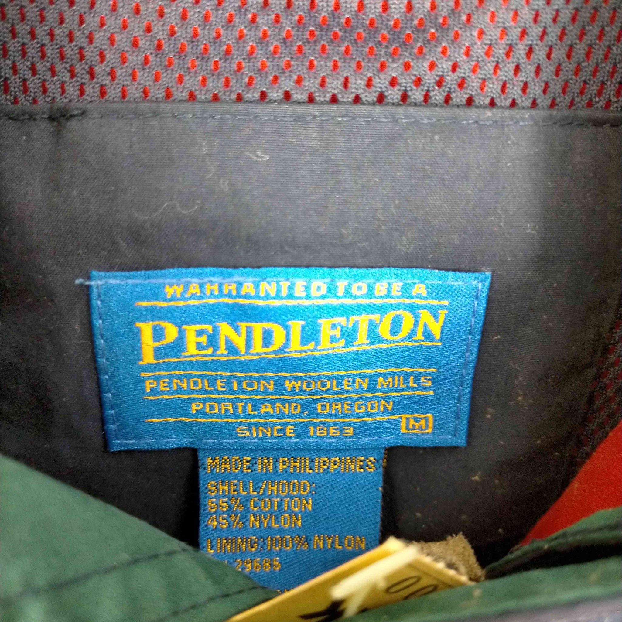 PENDLETON(ペンドルトン)90s~00s マルチカラー ナイロンジャケット
