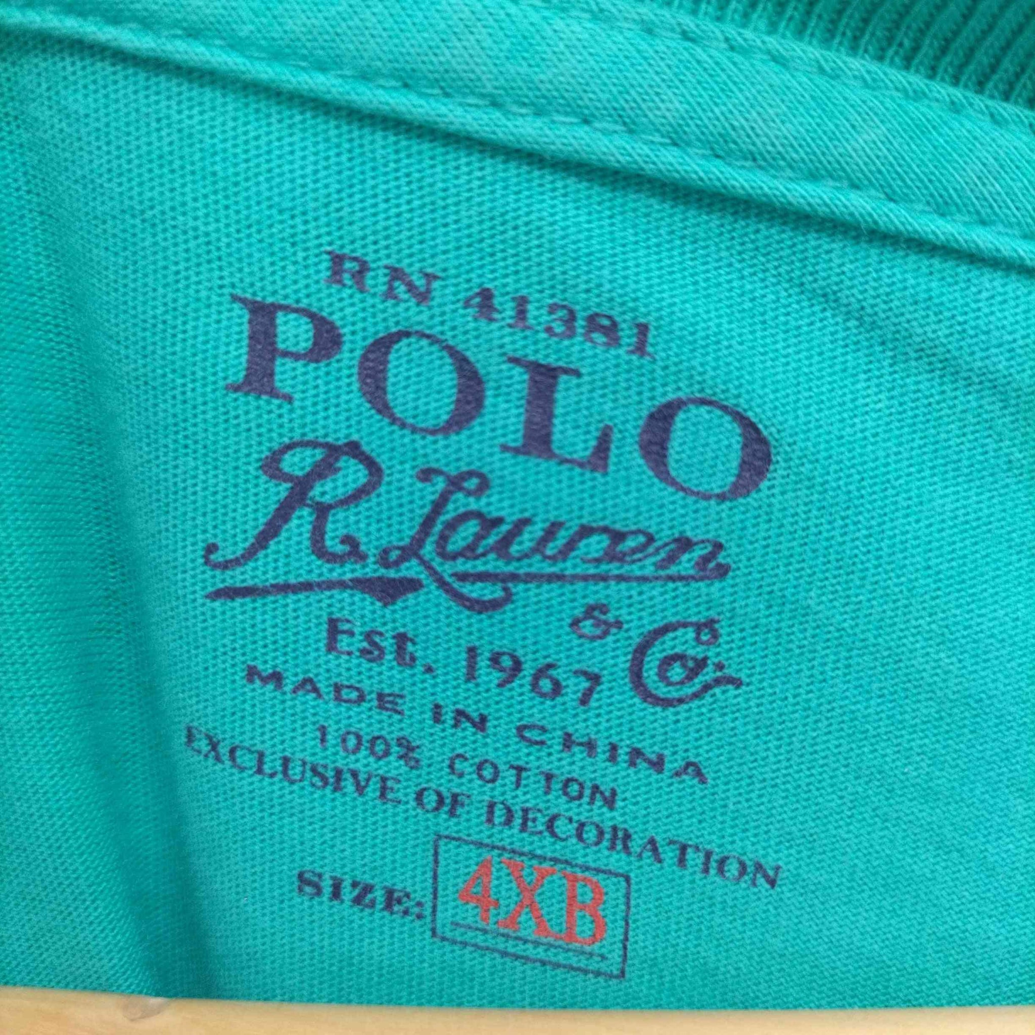 POLO RALPH LAUREN(ポロラルフローレン)ポニー 刺繍 ポケット S/S Tシャツ ビッグサイズ