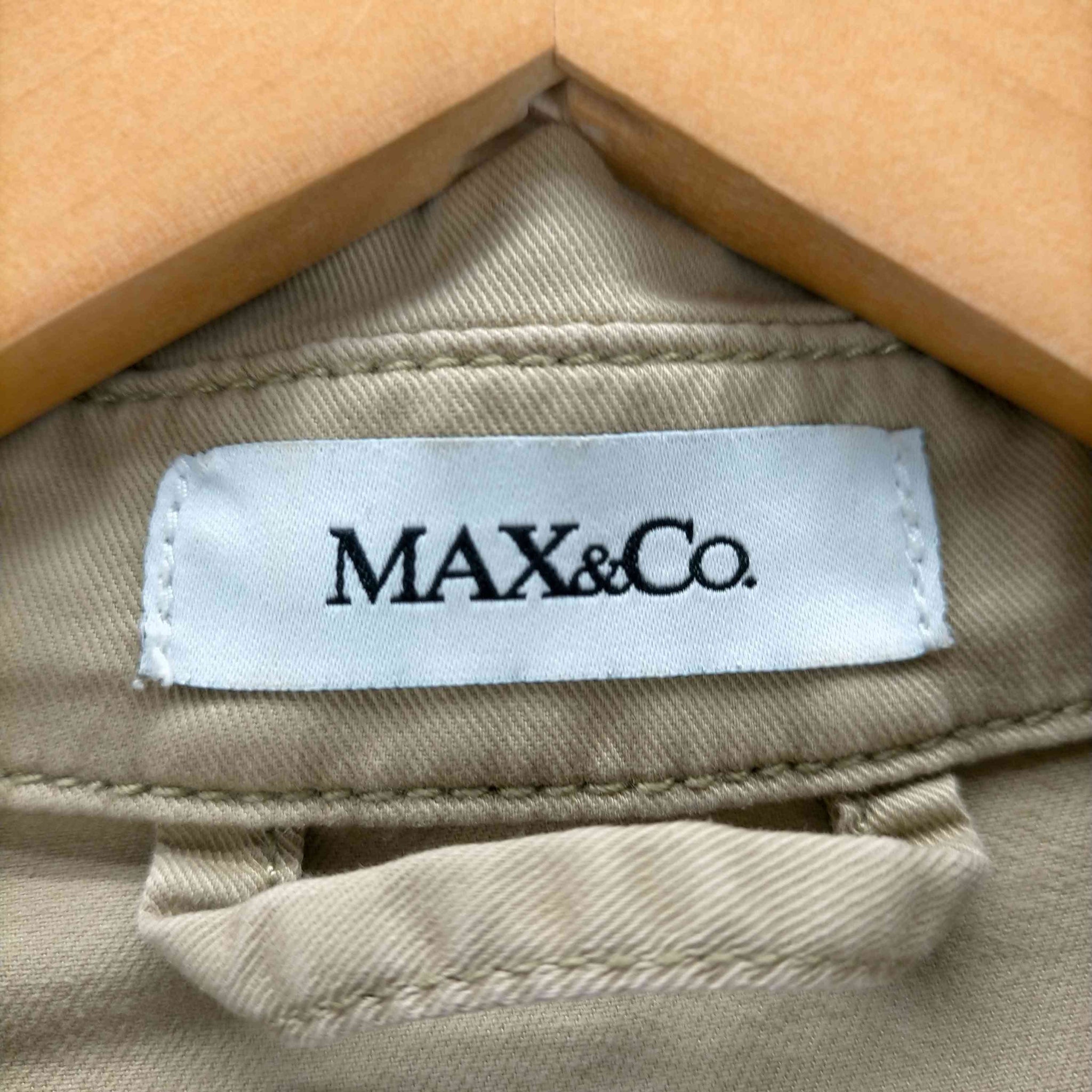 MAX & CO.(マックスアンドコー)丸襟フリル ジャケット