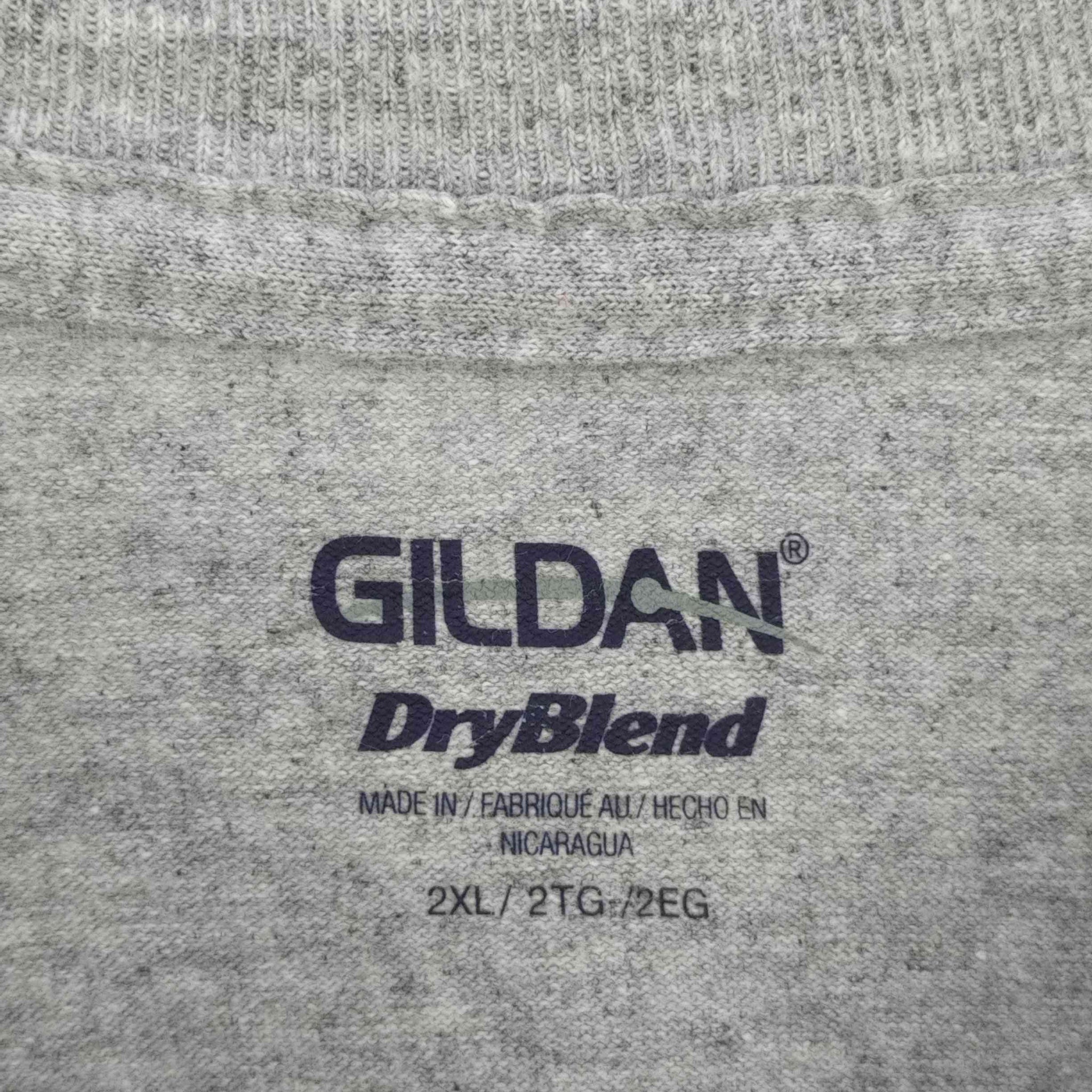 GILDAN(ギルダン)DryBlend PROPERTY OF BETHANY MEADOWS プリント クルーネックTシャツ