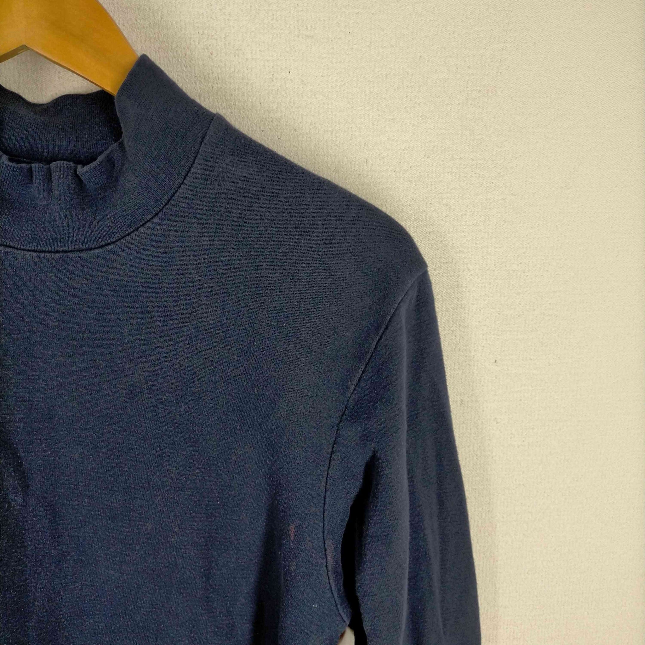 ANATOMICA(アナトミカ) MOCK NECK TEE L/S  コットンモックネック ロングスリーブ Tシャツ