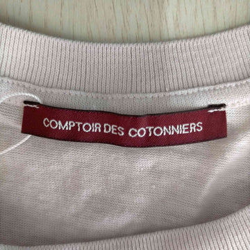 COMPTOIR DES COTONNIERS(コントワーデコトニエ)リネンクルーネックTシャツ