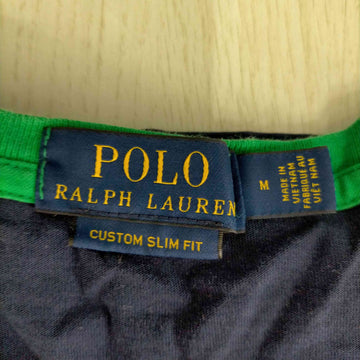 POLO RALPH LAUREN(ポロラルフローレン)CUSTOM SLIM FIT ポニー刺繍 マルチカラー半袖カットソー