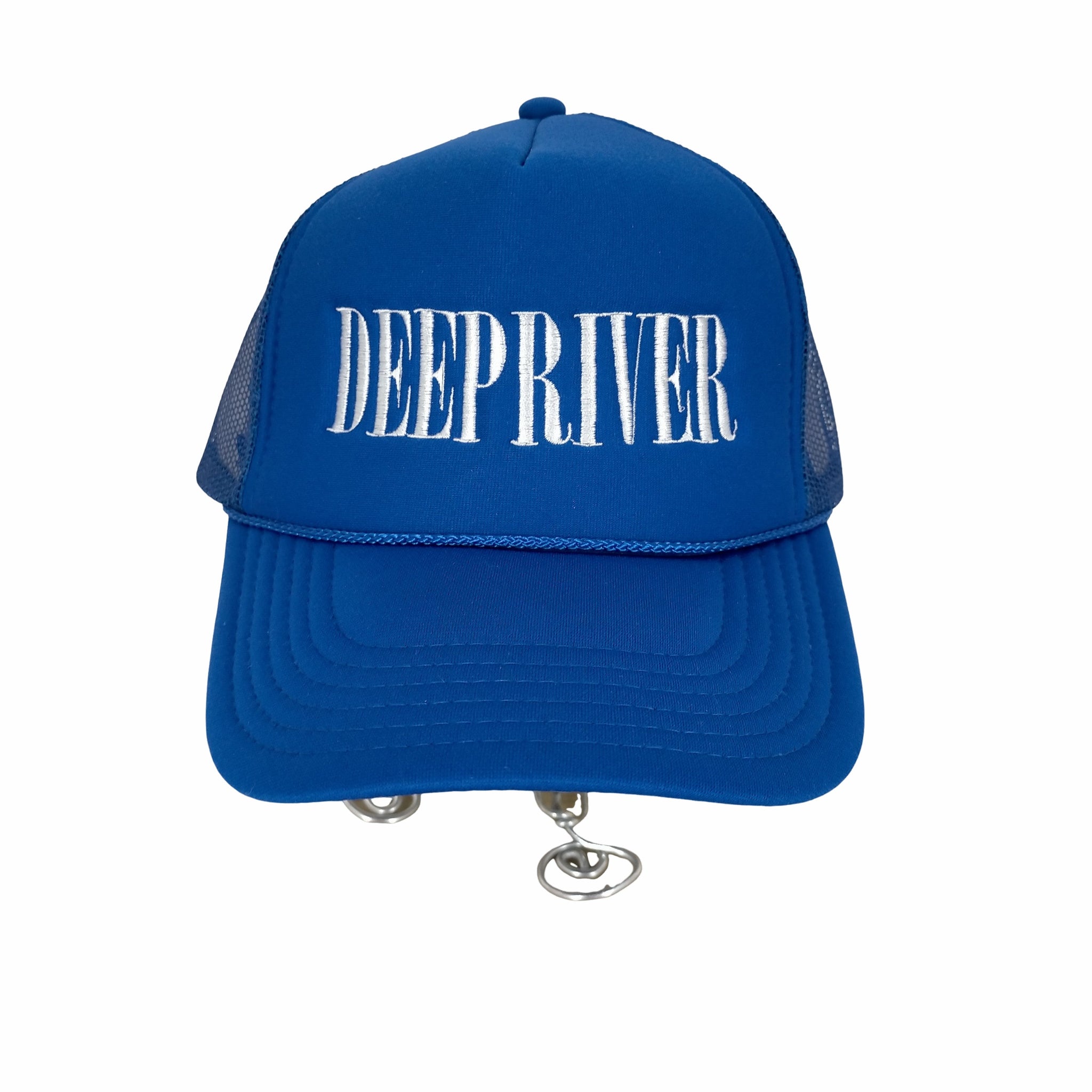 DEEP RIVER(ディープリバー)ロゴ刺繍メッシュキャップ