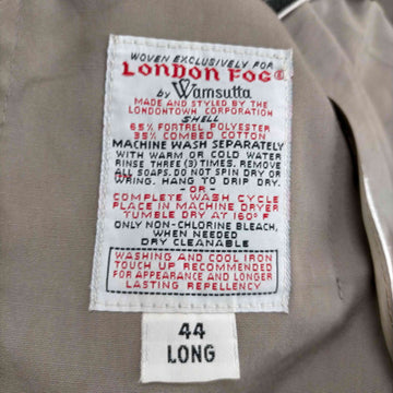 LONDON FOG(ロンドンフォグ)エポレット付きステンカラーコート