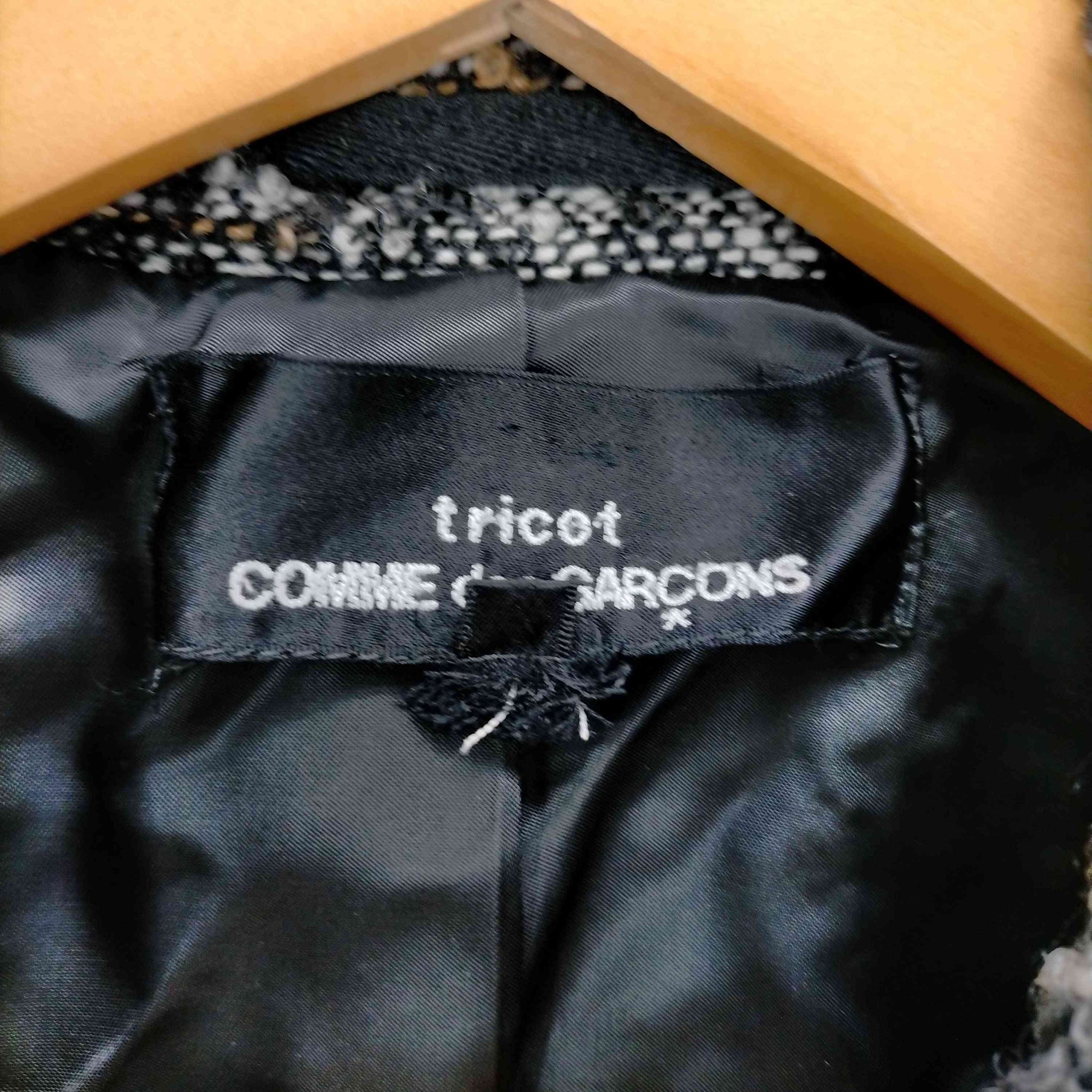 tricot COMME des GARCONS(トリココムデギャルソン)AD2000 00AW 混紡ウールツイードテーラードジャケット