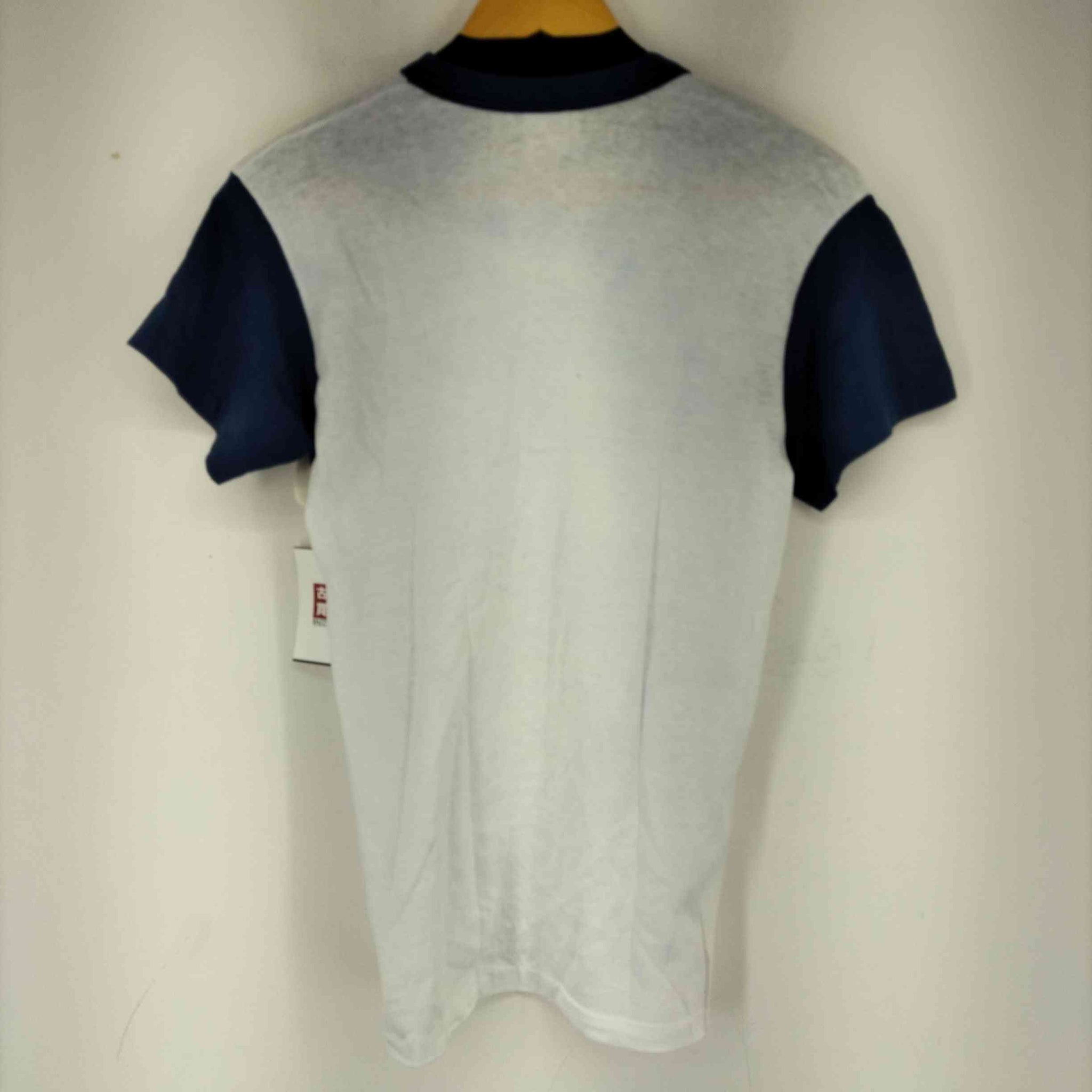 Hanes(ヘインズ)80s MADE IN USA poly cotton バイカラーTシャツ