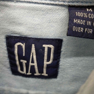 Gap(ギャップ)OLD GAP 刺繍ロゴ デニムシャツ