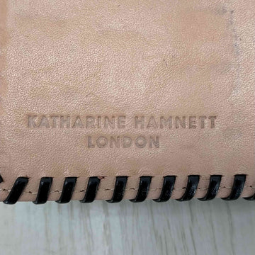 KATHARINE HAMNETT LONDON(キャサリンハムネットロンドン)レザー型押し財布