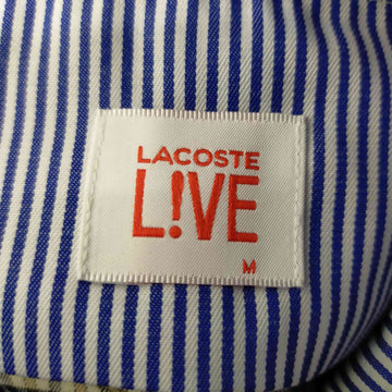 Lacoste Live(ラコステライブ)ロゴワッペン 格子チェック センタープレススラックス