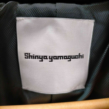 Shinya yamaguchi(シンヤヤマグチ)襟ベロア チェスターコート