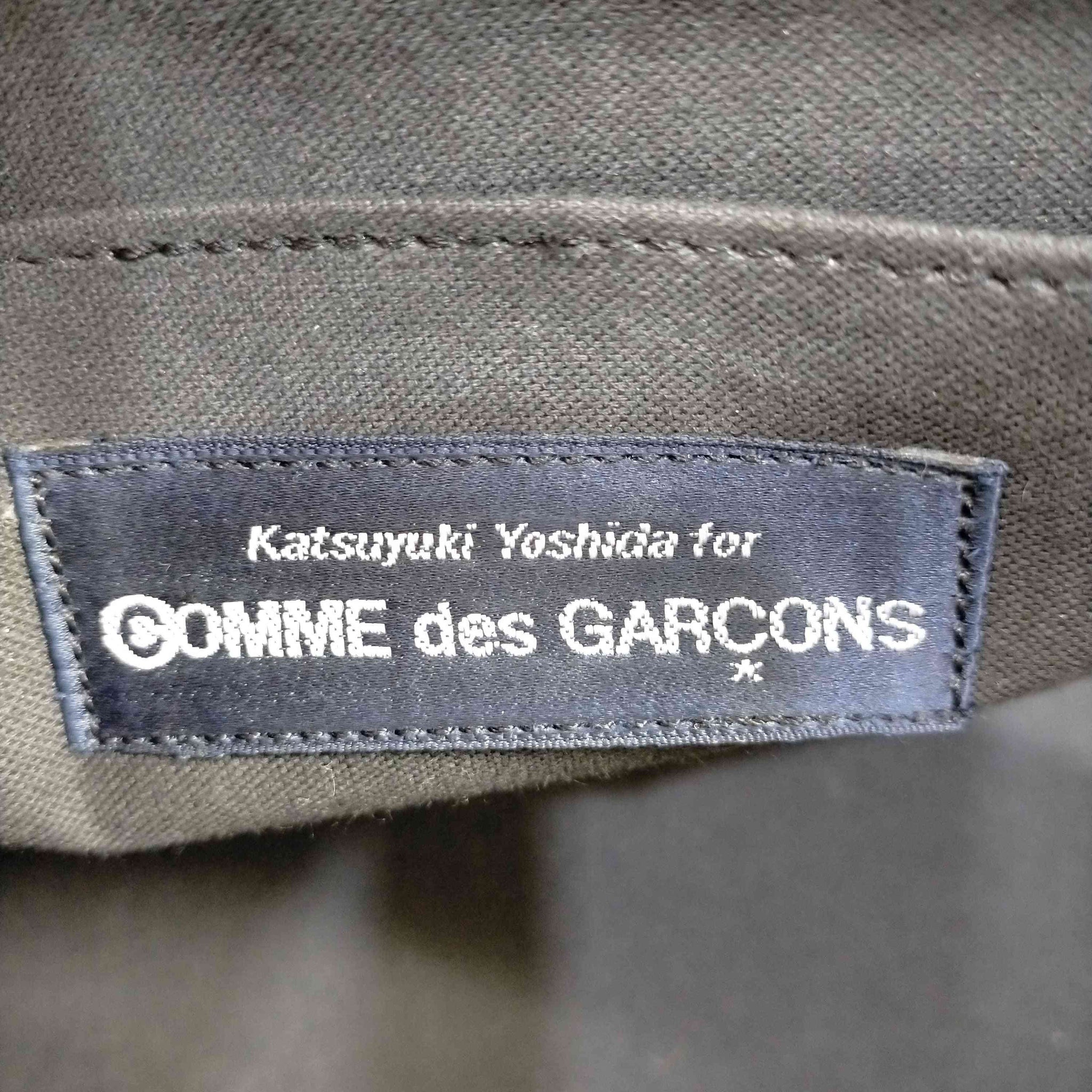 katsuyuki yoshida for COMME des GARCONS(カツユキヨシダフォーコムデギャルソン)レザーハンドバッグ