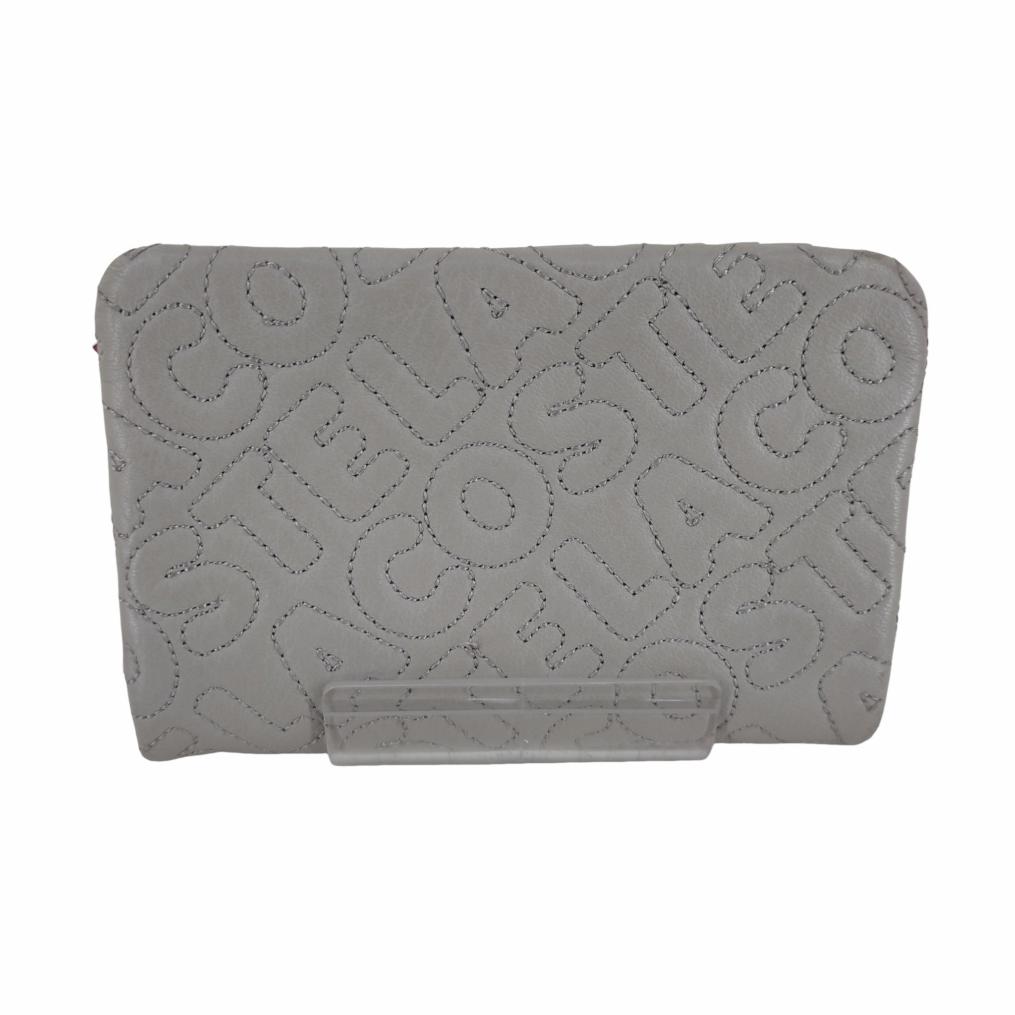 LACOSTE(ラコステ)刺繍デザイン ラウンドジップ 二つ折り財布