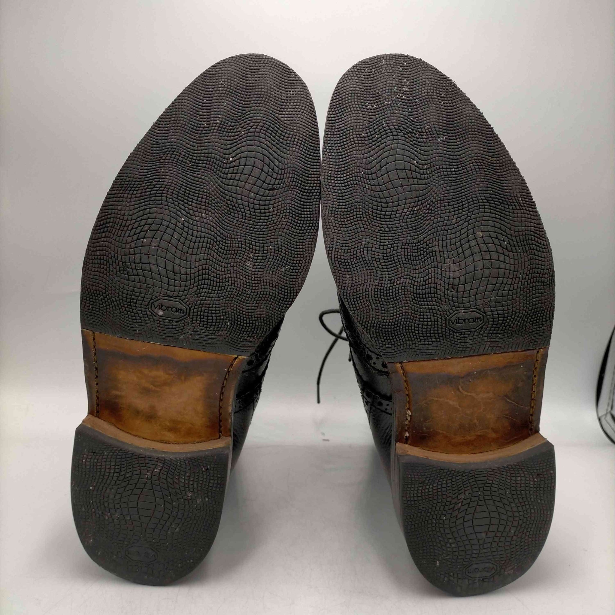 THOM BROWNE(トムブラウン)英国製 シボレザー ウィングチップ ブローグスタイル カントリー ブーツ