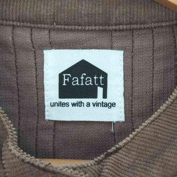 FAFATT(ファーファット)バンドカラーコーデュロイワンピース
