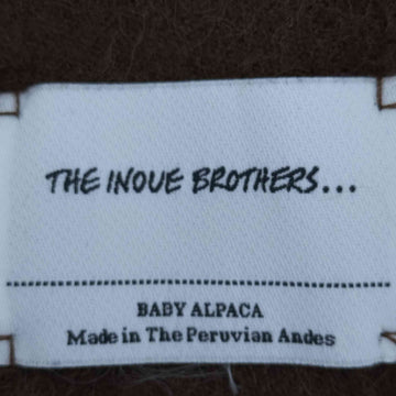 THE INOUE BROTHERS(ザ イノウエブラザーズ)アルパカマフラー 大判