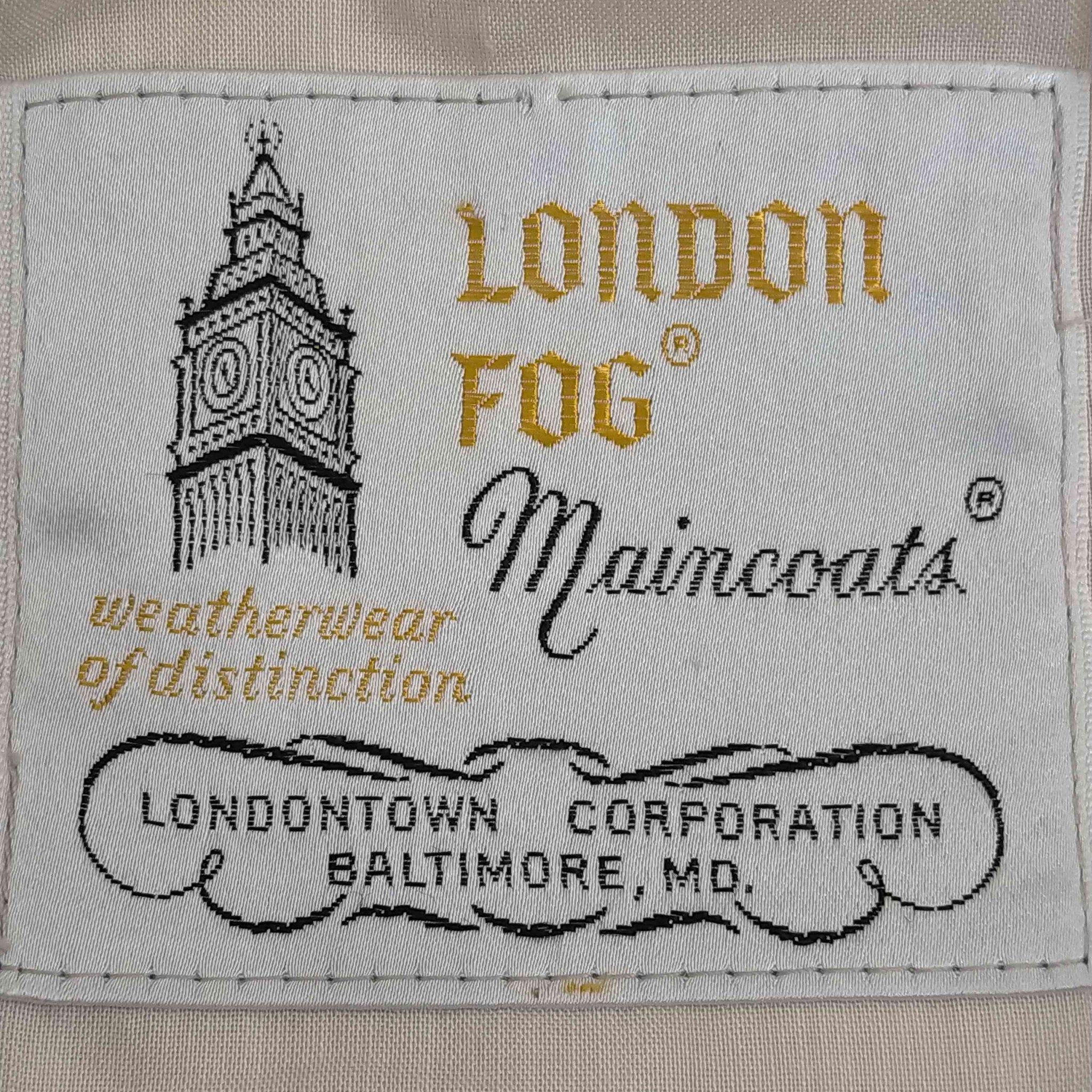 LONDON FOG(ロンドンフォグ)80-90s ステンカラーコート スプリングコート