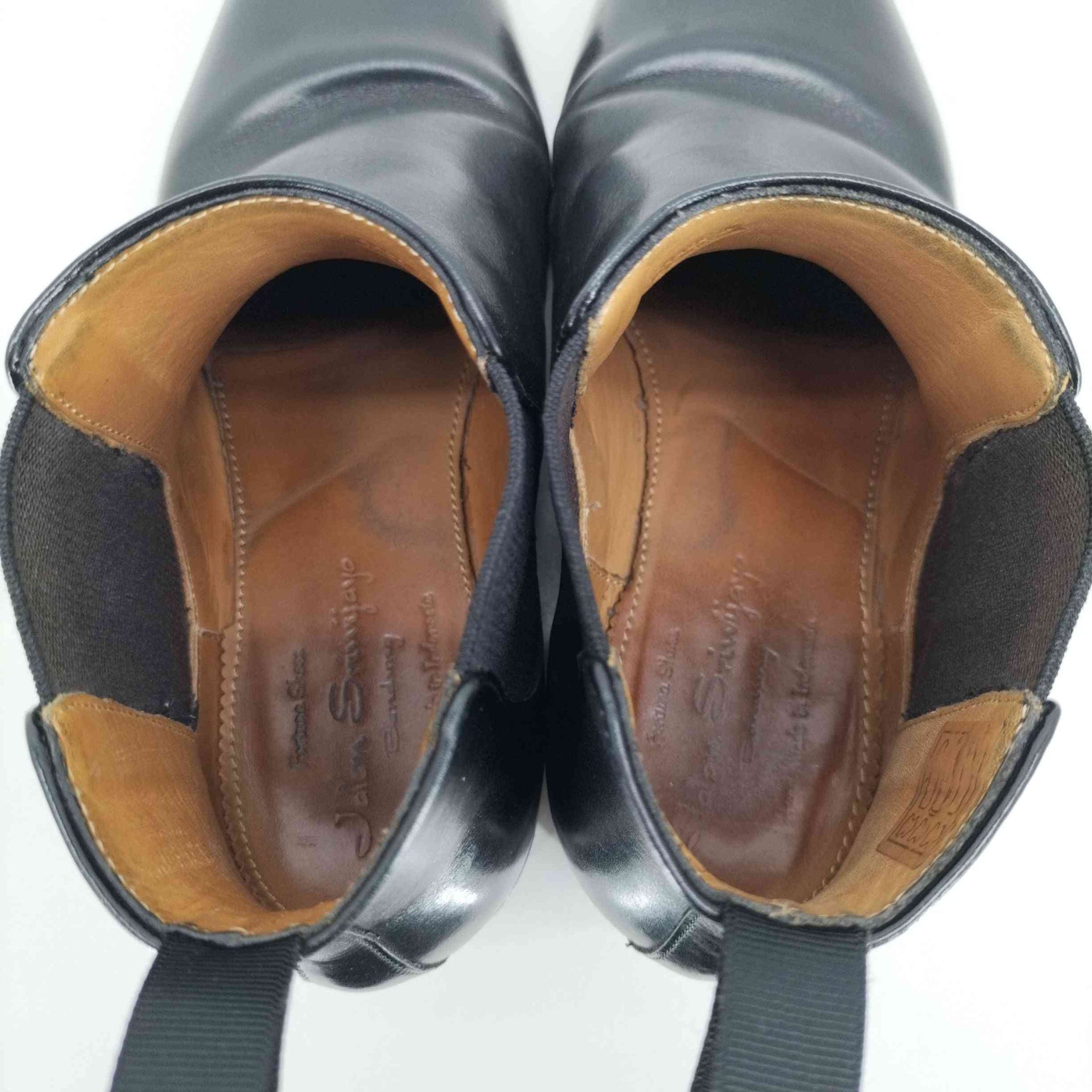 JALAN SRIWIJAYA(ジャラン スリウァヤ)LEATHER SOLE サイドゴア レザー ショート ブーツ