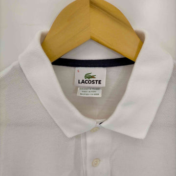 LACOSTE(ラコステ)90-00s ペルー製 ロゴワッペン 鹿の子ポロシャツ