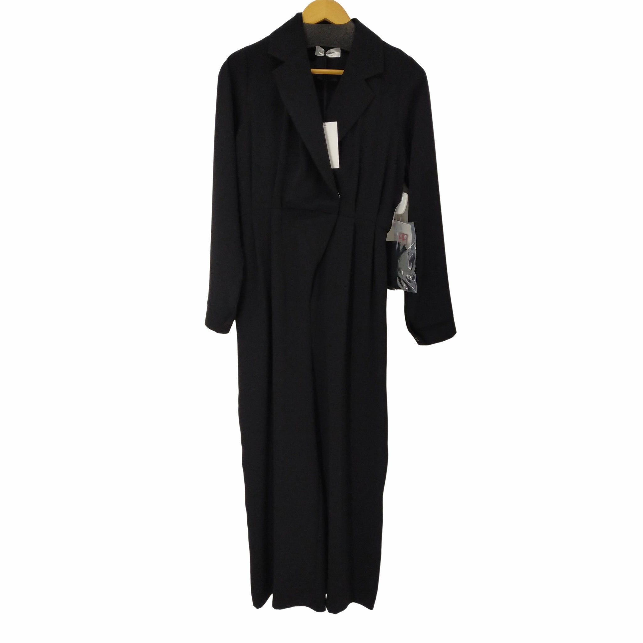marjour(マージュール)OPENCOLLAR DRESS オープンカラー パンツドレス オールインワン ベルト付き