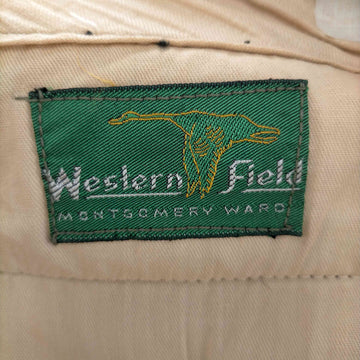 MONTGOMERY WARD(モンゴメリーワード)50～60s WESTERN FIELD 裾レースアップチェック柄ウールパンツ