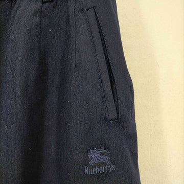 BURBERRY’S(バーバリーズ)緑タグ ロゴ刺繍サイドジップウールスラックス