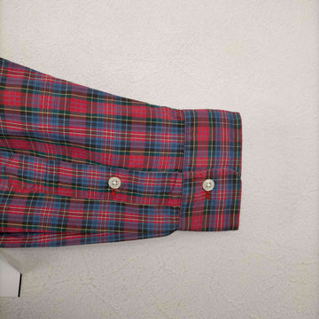 RALPH LAUREN(ラルフローレン)90-00S BLAIRE ポニー刺繍 タータンチェックBDシャツ