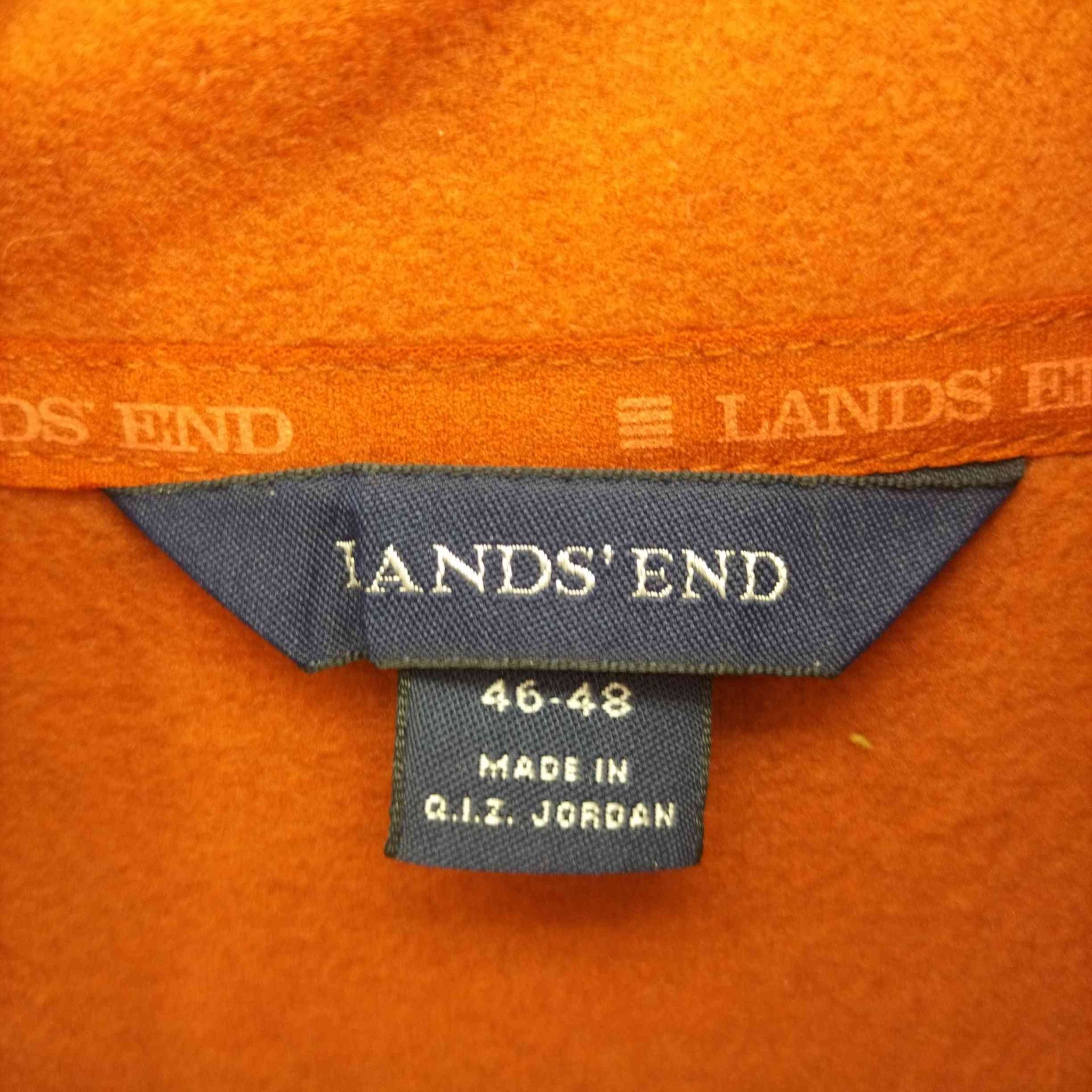 LANDS END(ランズエンド)ハーフジップ プルオーバー  フリース