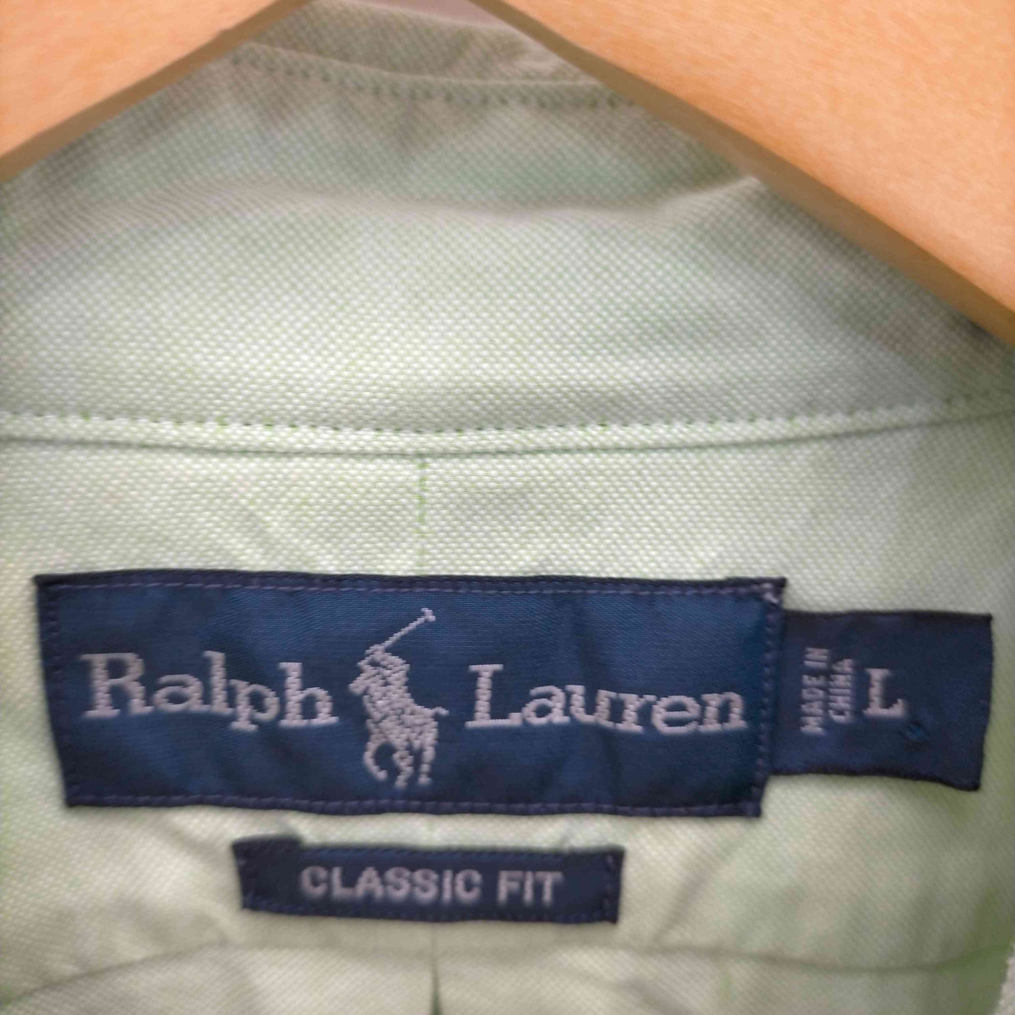 RALPH LAUREN(ラルフローレン)CLASSIC FIT ポニー刺繍 L/Sシャツ