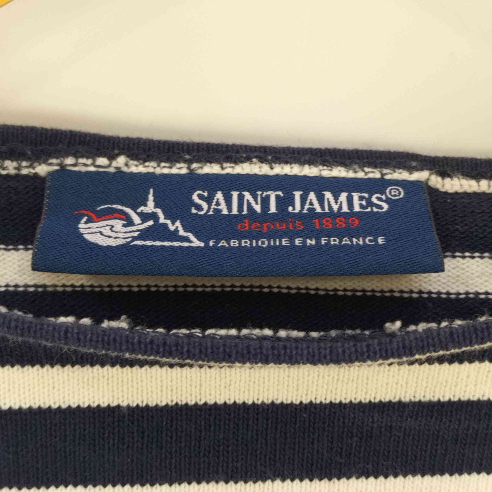 SAINT JAMES(セントジェームス)ボートネック ボーダーTシャツ バスクシャツ