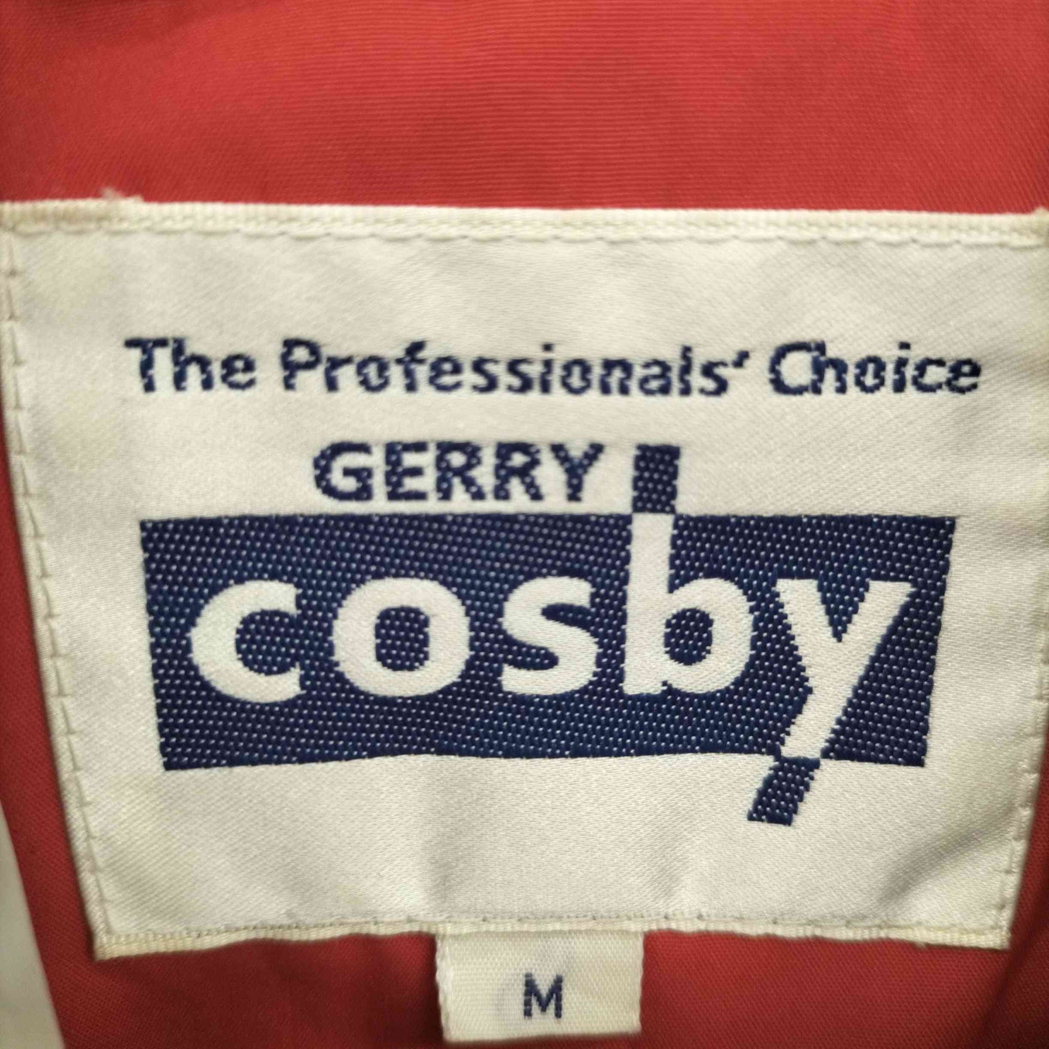 GERRY cosby(ジェリー コスビー)裏地フリースパイピングナイロンジャケット