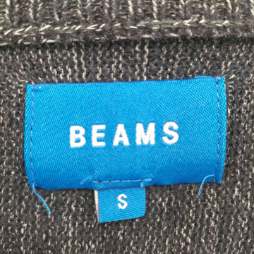 BEAMS(ビームス)クルーネック霜降りニット