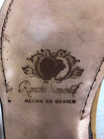 rancho semental(ランチョセメンタル)スウェードサイドゴアウエスタンブーツ