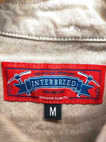 INTERBREED(インターブリード)コットンボタンダウンシャツ