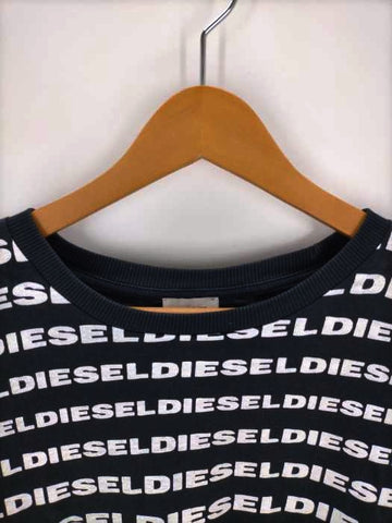 DIESEL(ディーゼル)ロゴ総柄Tシャツ
