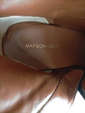 MAYSON GREY(メイソングレイ)フェイクレザーショートブーツ