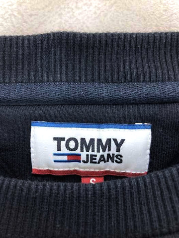 tommy jeans(トミージーンズ)Erkek Tjm Tommy Flag Crew