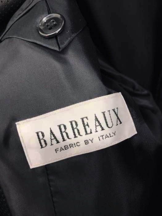 BARREAUX(バルー)羊皮 2Bテーラードジャケット パンチングレザー 【中古】【ブランド古着バズストア】