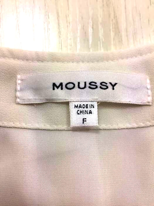 moussy(マウジー)V NECK CHIFFON GATHER ドレス