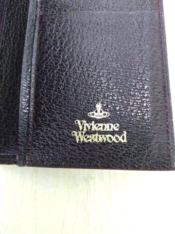 Vivienne Westwood(ヴィヴィアンウエストウッド)牛革 EXECUTIVE 二つ折り財布 【中古】【ブランド古着バズストア】