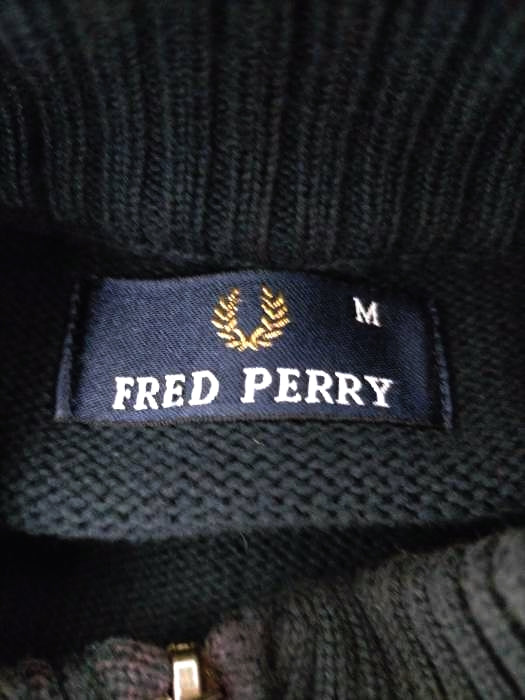 FRED PERRY(フレッドペリー)ドライバーズニット 【中古】【ブランド古着バズストア】