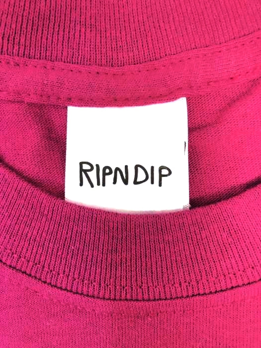 RIPNDIP(リップンディプ)プリントクルーネックTシャツ