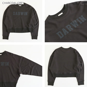 クレドナ CREDONA DARWIN logo sweat　DARWINロゴスウェット　レディース トップス 1422512027　スウェット　ロゴ　秋冬　2022年　送料無料