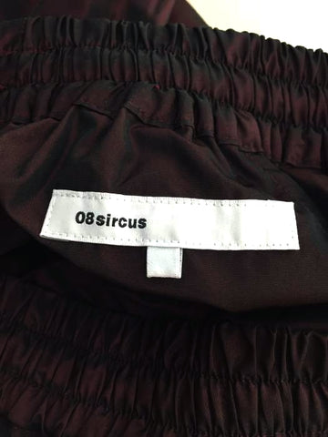 08sircus(ゼロエイトサーカス)シャンブレータフタラウンドヘムスカート 【中古】【ブランド古着バズストア】