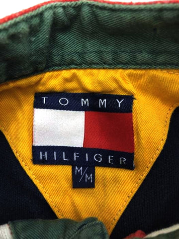 TOMMY HILFIGER(トミーヒルフィガー)バンドカラー ラガーシャツ